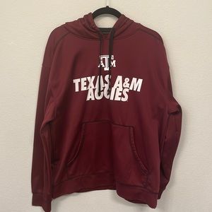 Maroon Texas A&M Sweatshirt with Hood